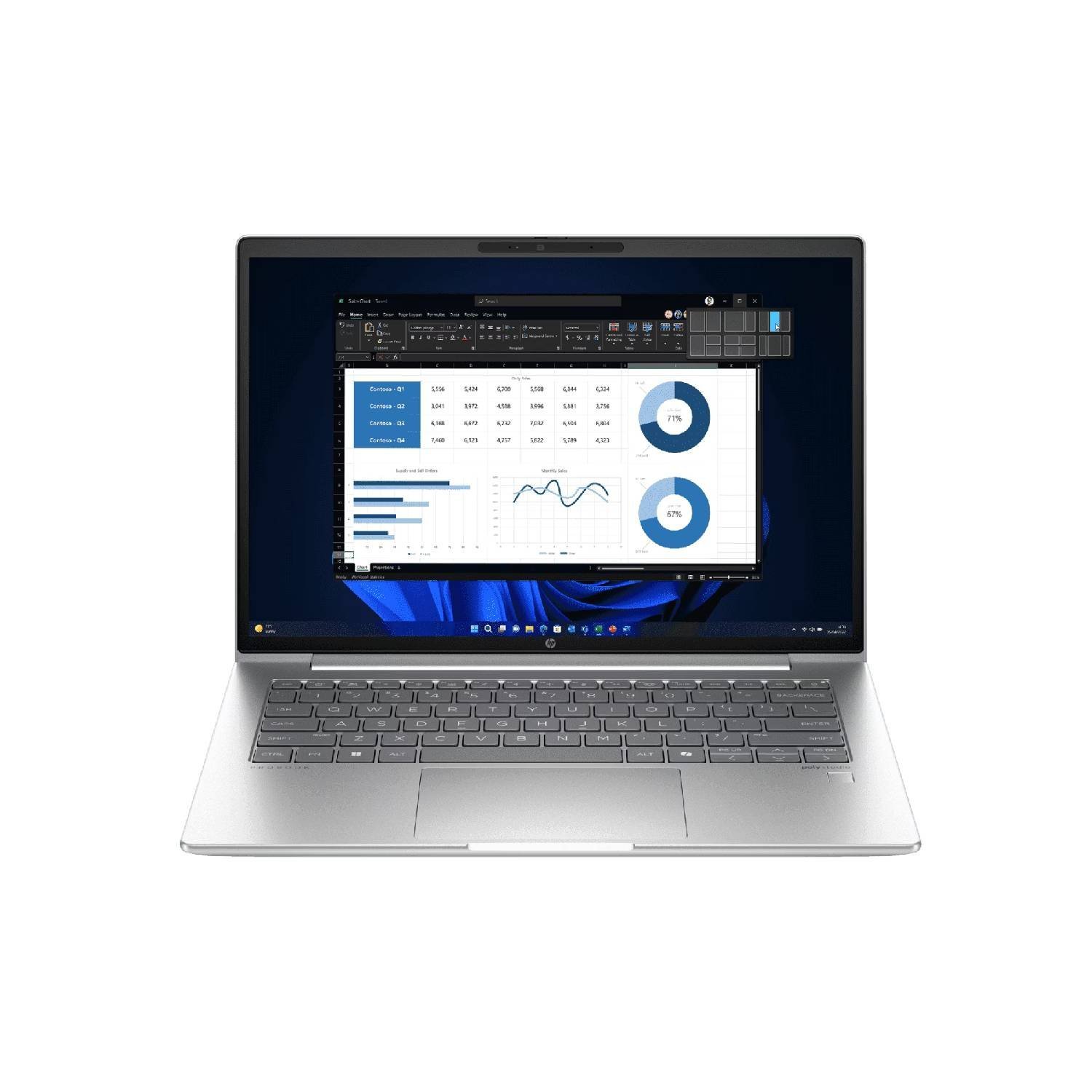 HP ProBook 440 G11 Notebook | Intel® Core™ Ultra 5 125U | Integrated | 8 GB | 512 GB SSD | 14″WUXGA | Free DOS | 1 Years