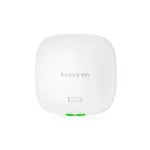Aruba Instant On AP32 (RW) Dual Radio Tri Band 2×2 Wi‑Fi 6E Indoor Access Point | 2 Year | S1T23A