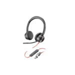 Poly Blackwire 8225 Stereo USB-C Headset +USB-C/A Adapter | 8X223AA