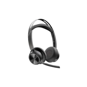 Poly Voyager Focus 2 Microsoft Teams Certified USB-C-C Headset +USB-C/A Adapter +Charging Stand | 9T9J6AA