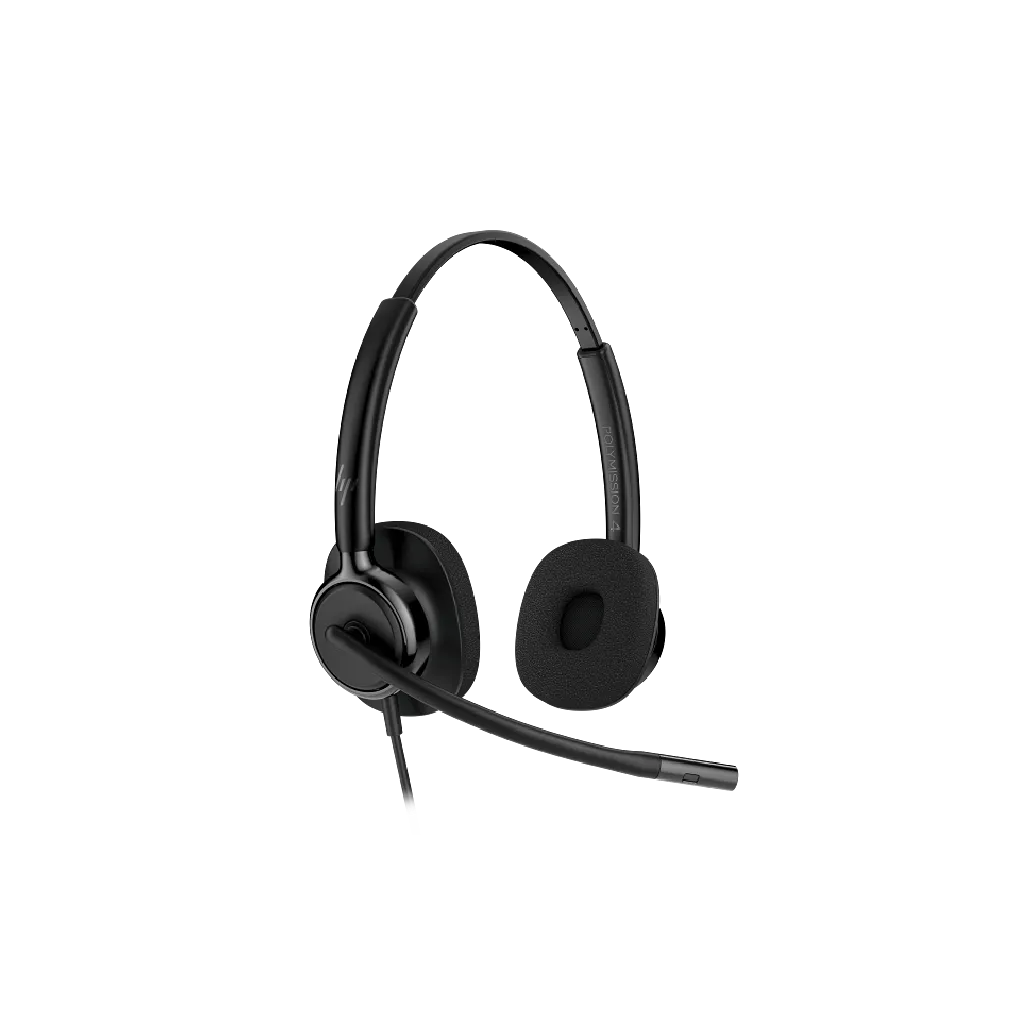 HP Poly Mission 425 Stereo USB Wired Headset Classic (C01B3AA) 3 Simplicity Brings Confidence