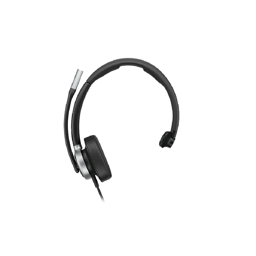 HP Poly Mission 615 Monaural USB Wired Headset (C01C3AA) 2 Crystal Clear Conversations