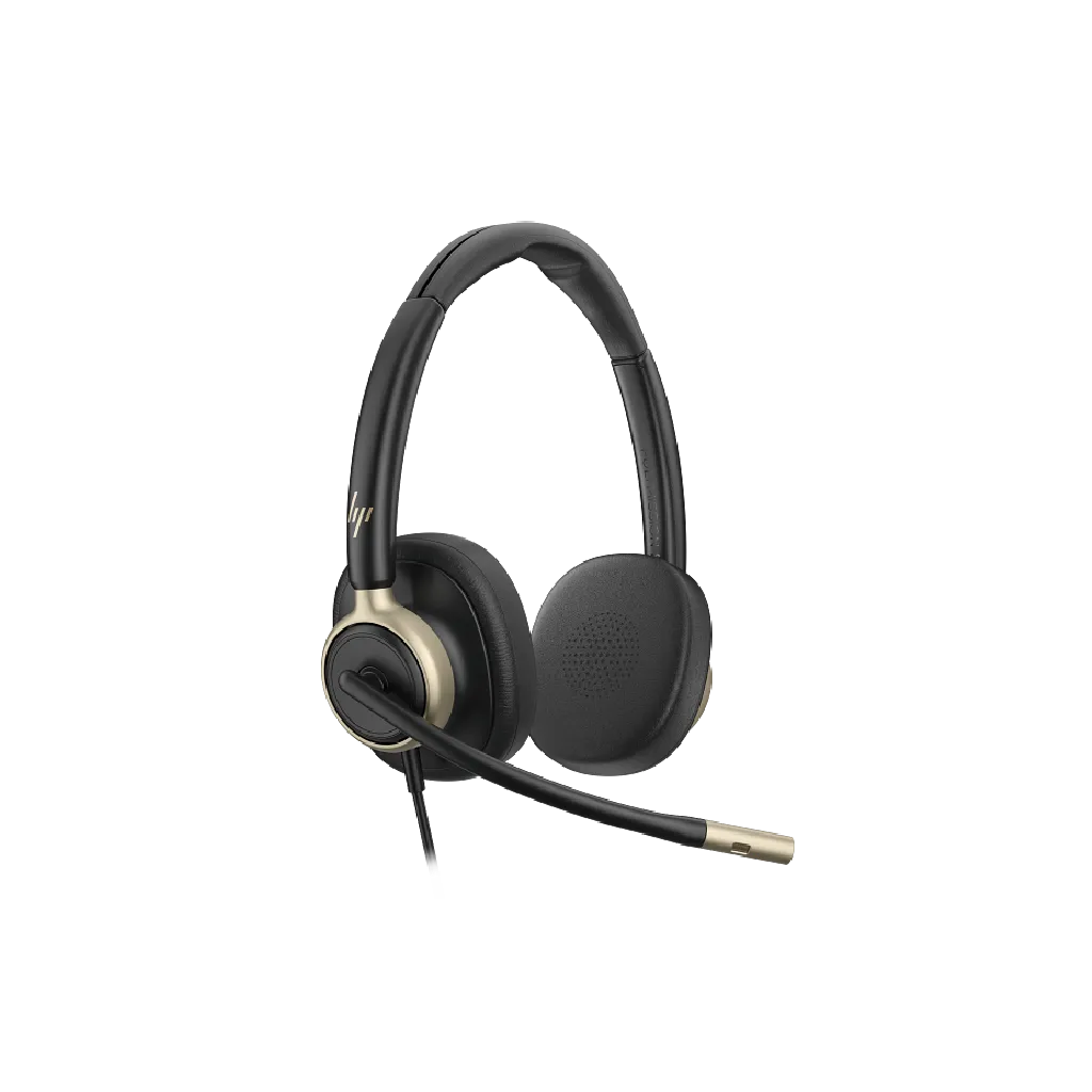 HP Poly Mission 825 Stereo USB Wired Headset (C01FCAA) 3 Simplicity Brings Confidence