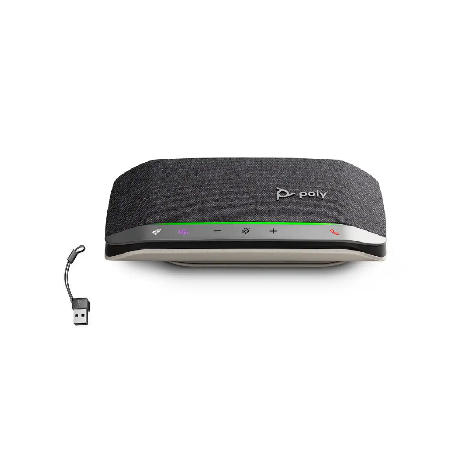 Poly Sync 20-M Speakerphone USB-C/A Adapter (B95VMUT) 1 See Every Expression