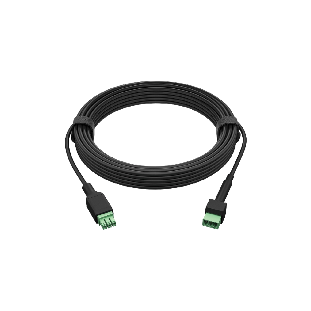 HP Poly Studio A2 Black Cable Extender for Table Mic Male to Female Phoenix Connector 8M(26ft) (B42BDAA) 1 Poly Studio A2 Cable Extension